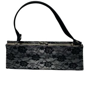 Elegant Black Lace Evening Bag